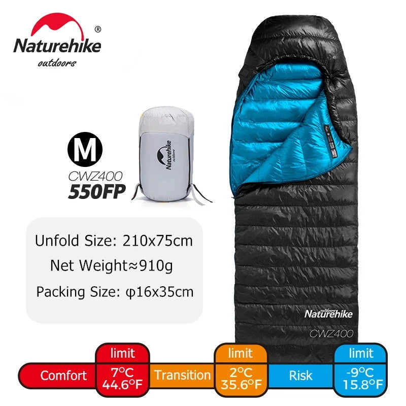 Lightweight Goose Down Winter Warm Sleeping Bag