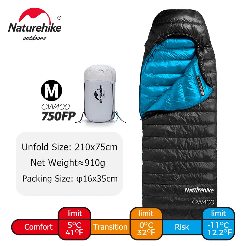 Lightweight Goose Down Winter Warm Sleeping Bag