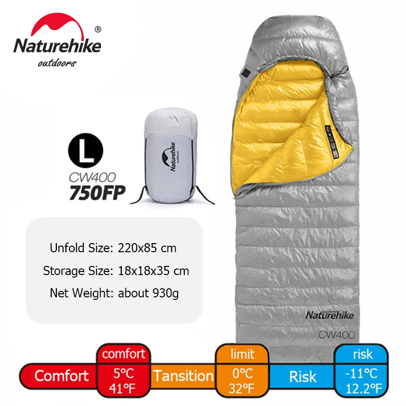 Lightweight Goose Down Winter Warm Sleeping Bag